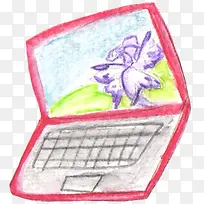 手绘电脑-空若网 手绘电脑-空若网