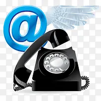 卡通电话元素-空若网 卡通电话元素-空若网