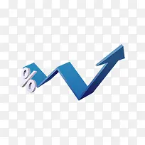 蓝色数据上升免扣png素材-空若网 蓝色数据上升免扣png素材-空若网
