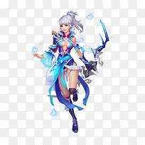 手绘猎命女-空若网 手绘猎命女-空若网