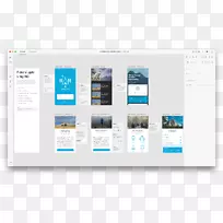 AdobeXD用户界面设计原型草图-“立即开始”按钮-空若网 AdobeXD用户界面设计原型草图-“立即开始”按钮-空若网