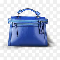 蓝色拉链包手拿包电商-空若网 蓝色拉链包手拿包电商-空若网