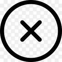 圆的删除按钮图标-空若网 圆的删除按钮图标-空若网