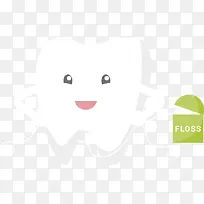 口腔卡通可爱牙-空若网 口腔卡通可爱牙-空若网