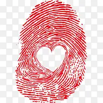 指纹 爱心 ICON-空若网 指纹 爱心 ICON-空若网
