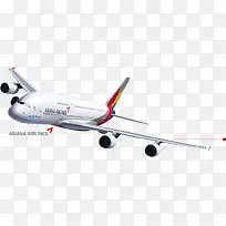 高清白色外国飞机-空若网 高清白色外国飞机-空若网