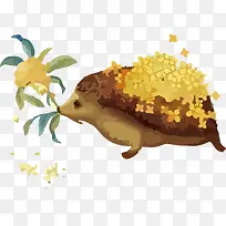 手绘刺猬-空若网 手绘刺猬-空若网