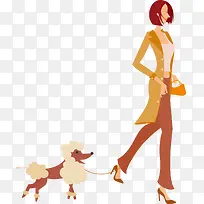 时尚女人剪影-空若网 时尚女人剪影-空若网