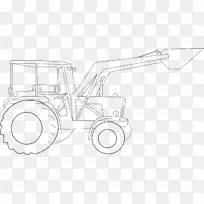 汽车画线艺术机动车辆-拖拉机-空若网 汽车画线艺术机动车辆-拖拉机-空若网