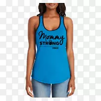 无袖T恤衫超级妈妈-空若网 无袖T恤衫超级妈妈-空若网