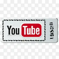 YOUTUBE标志图标-空若网 YOUTUBE标志图标-空若网