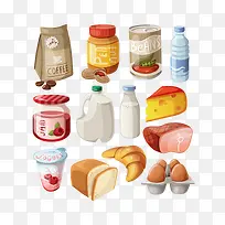 矢量食品图片矿泉水-空若网 矢量食品图片矿泉水-空若网