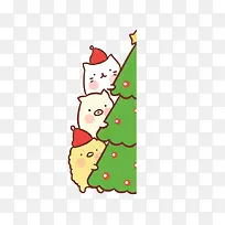 圣诞动物装饰-空若网 圣诞动物装饰-空若网