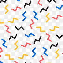 彩色线条形状海报-空若网 彩色线条形状海报-空若网