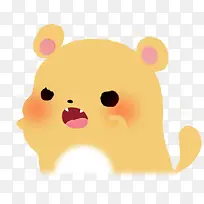 手绘卡通可爱动物-空若网 手绘卡通可爱动物-空若网