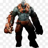 灰色肌肉橙色盔甲-空若网 灰色肌肉橙色盔甲-空若网