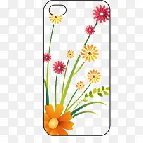 卡通手绘花手机壳-空若网 卡通手绘花手机壳-空若网