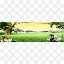 动物海报背景 -空若网 动物海报背景 -空若网