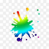 彩色墨迹卡通-空若网 彩色墨迹卡通-空若网