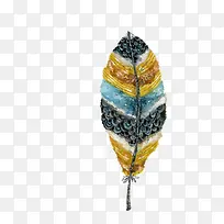 水墨羽毛 多彩羽毛-空若网 水墨羽毛 多彩羽毛-空若网