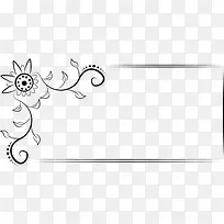 简单花环边框图-空若网 简单花环边框图-空若网