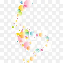 抽象炫彩几何点圆-空若网 抽象炫彩几何点圆-空若网