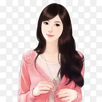 立绘现代可爱的美女-空若网 立绘现代可爱的美女-空若网