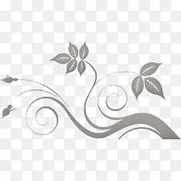 灰色树枝底纹-空若网 灰色树枝底纹-空若网