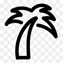 棕榈树图标-空若网 棕榈树图标-空若网