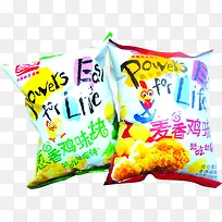 鸡味块食物零食包装-空若网 鸡味块食物零食包装-空若网
