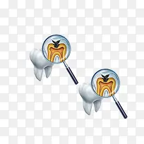 牙广告免抠素材-空若网 牙广告免抠素材-空若网