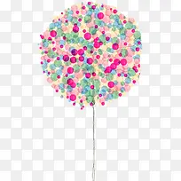 彩绘彩点气球-空若网 彩绘彩点气球-空若网