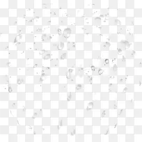 白色露珠创意手绘-空若网 白色露珠创意手绘-空若网