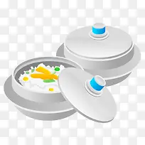 电饭煲矢量图素材-空若网 电饭煲矢量图素材-空若网