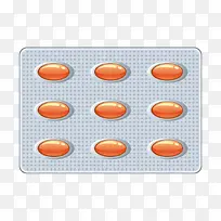 药品橙色矢量-空若网 药品橙色矢量-空若网