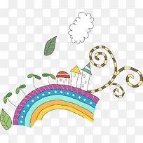 可爱彩虹桥-空若网 可爱彩虹桥-空若网