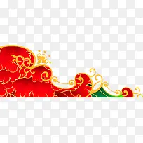 红色创意手绘创意图案-空若网 红色创意手绘创意图案-空若网