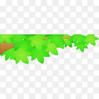 卡通树枝背景-空若网 卡通树枝背景-空若网