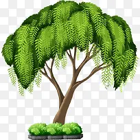 卡通清新树枝条-空若网 卡通清新树枝条-空若网