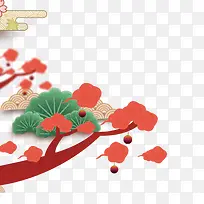 新年,喜庆树素材-空若网 新年,喜庆树素材-空若网