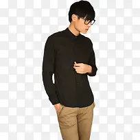 黑色炫酷时尚男神-空若网 黑色炫酷时尚男神-空若网