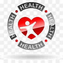 爱心医院LOGO-空若网 爱心医院LOGO-空若网