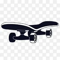 创意滑板剪影-空若网 创意滑板剪影-空若网