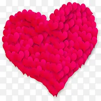玫粉爱心爱心-空若网 玫粉爱心爱心-空若网