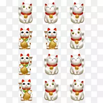 猫Maneki-neko图标-maneki neko png图片-空若网 猫Maneki-neko图标-maneki neko png图片-空若网