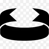 圆织带设计图标-空若网 圆织带设计图标-空若网