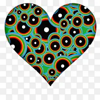 圆环时尚心形-空若网 圆环时尚心形-空若网