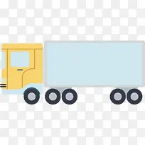 矢量扁平化货车-空若网 矢量扁平化货车-空若网