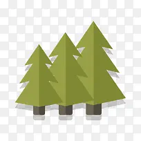 矢量手绘树-空若网 矢量手绘树-空若网