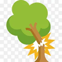 矢量扁平树-空若网 矢量扁平树-空若网